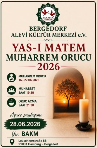 Muharrem-Fastenmonat im BAKM
